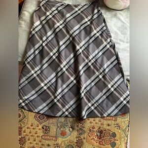 Plaid skirt